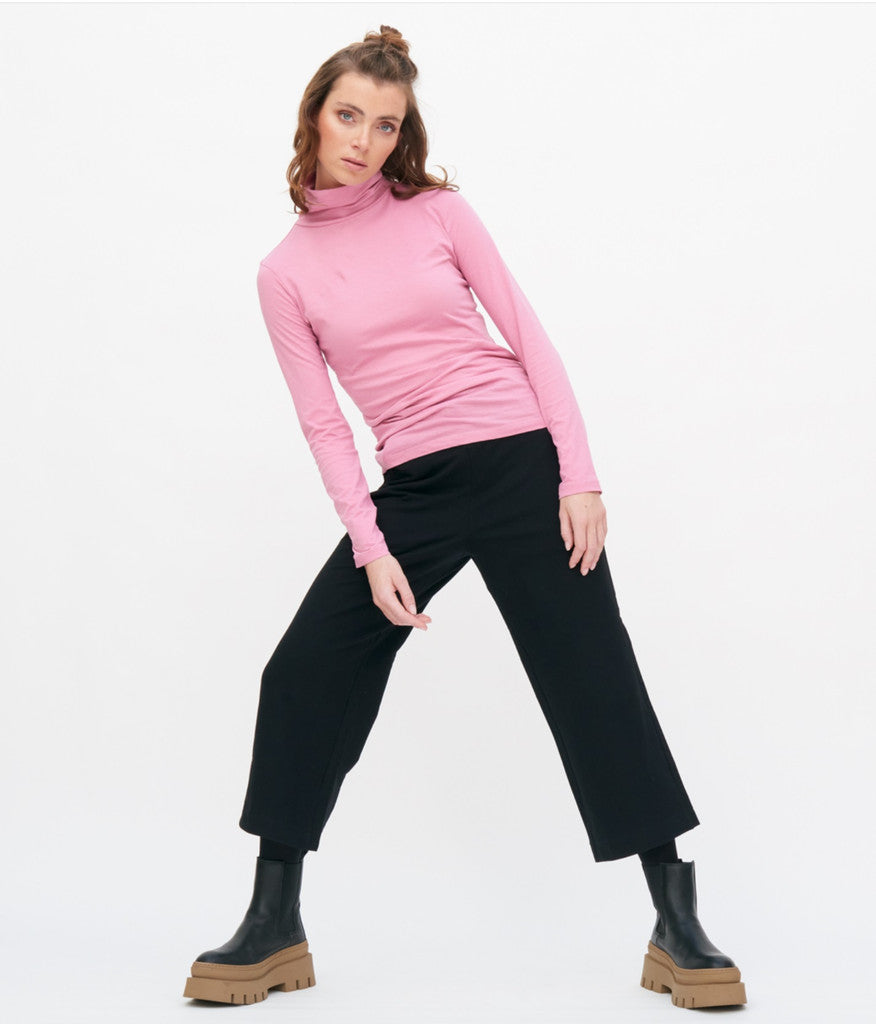 Pink High Neck For Women