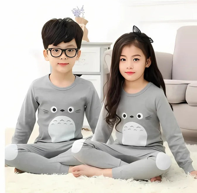 Grey Penguin Printed  Kids Wear (Each)